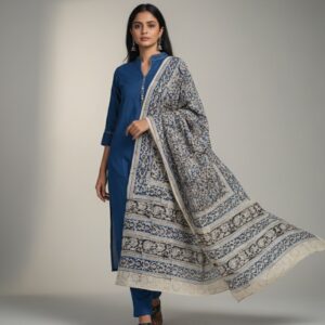 Srivalli Collections Blue colour 3 piece  set