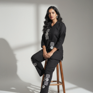 Srivalli Collections Black Cord set