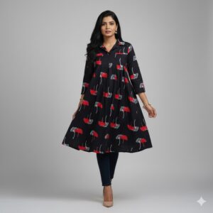 Srivalli Collections black Frock