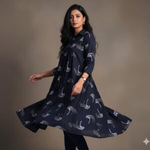 Srivalli Collections black Frock