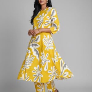 Srivalli Collections yellow cord set