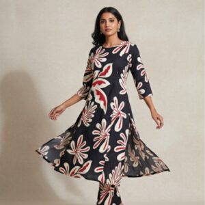 Srivalli collections black cord set