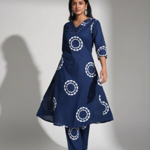 Srivalli Collections Blue cord set
